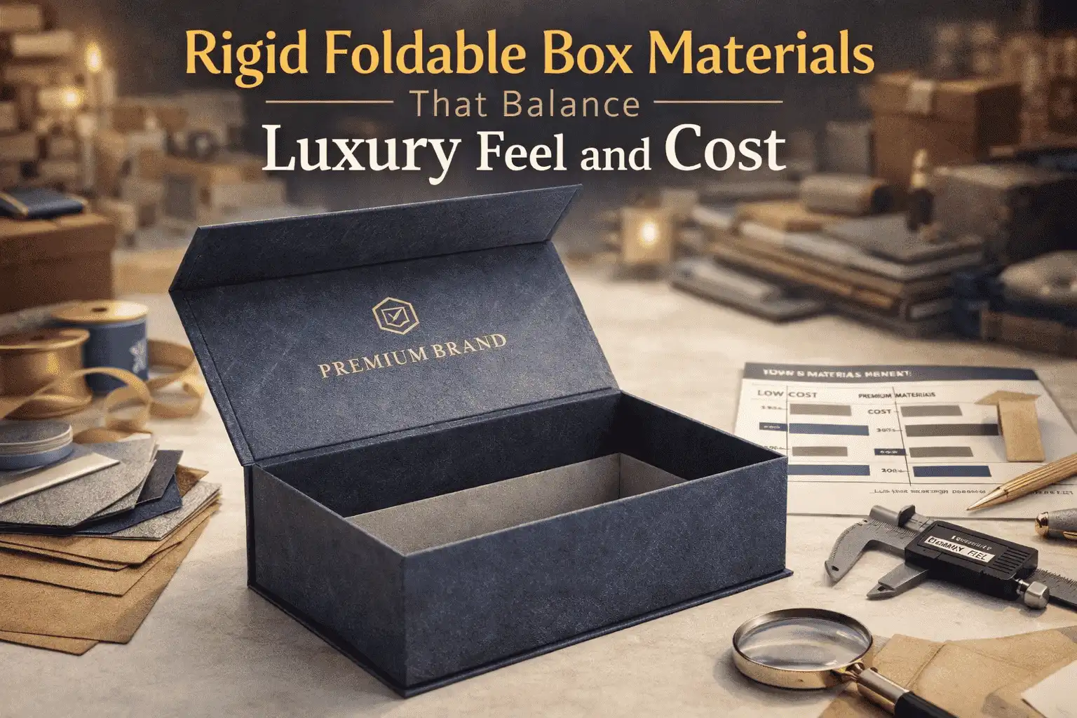 Rigid Foldable Box Materials That Balance Luxury Feel and Cost
